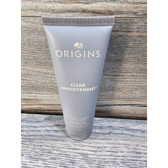 ORIGINS Clear Improvement Blackhead Clearing Mask-To-Scrub 2.5 fl oz/75ml - Picture 1 of 3